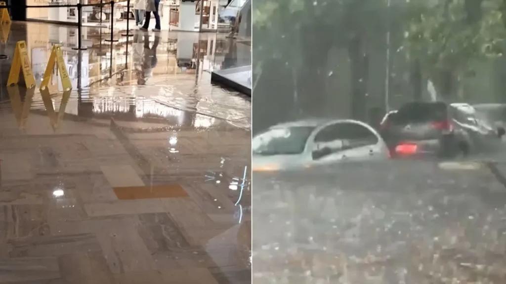 Sorpresiva lluvia y granizo en Buenos Aires: las imágenes del temporal imagen-13