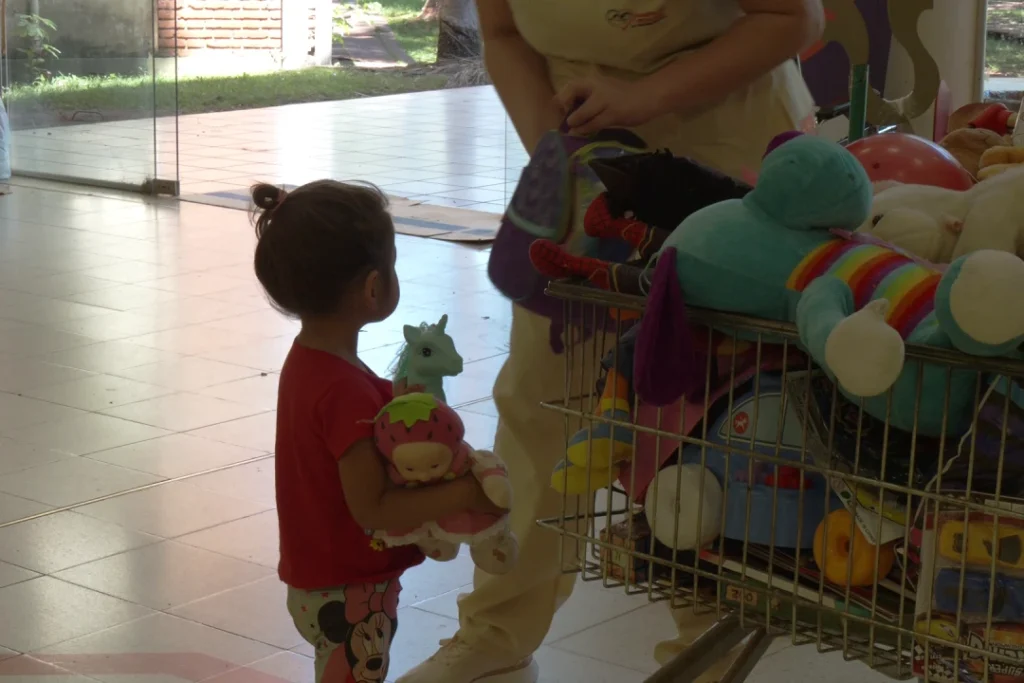 Una campaña solidaria entregó más de mil juguetes a niños internados del Hospital de Pediatría de Posadas 19 Una campaña solidaria entregó más de mil juguetes a niños internados del Hospital de Pediatría de Posadas imagen-18