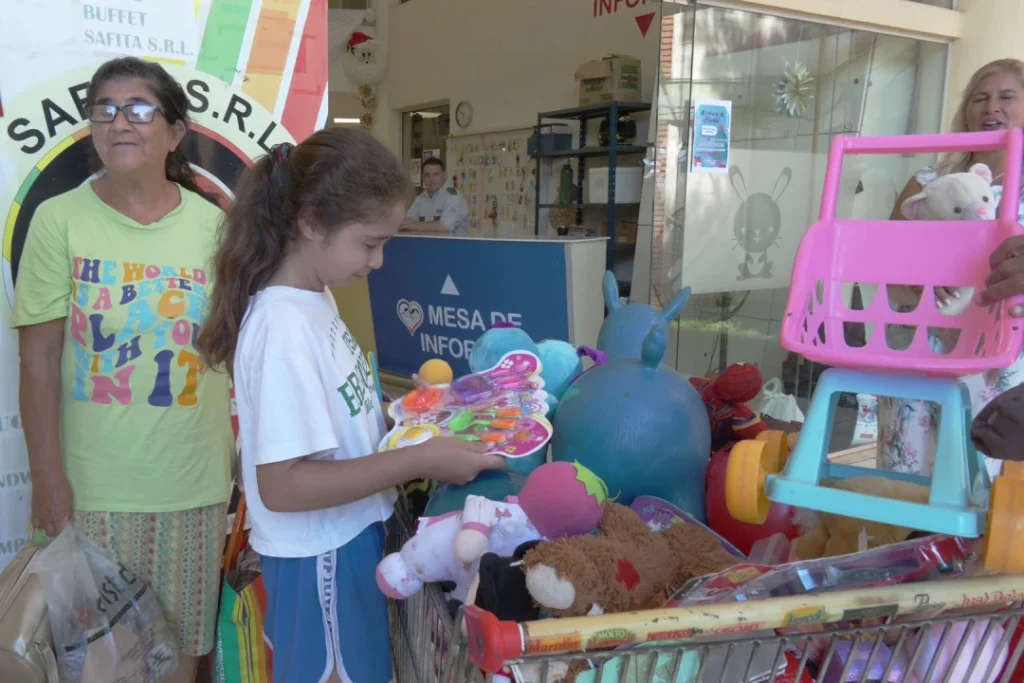 Una campaña solidaria entregó más de mil juguetes a niños internados del Hospital de Pediatría de Posadas 31 Una campaña solidaria entregó más de mil juguetes a niños internados del Hospital de Pediatría de Posadas imagen-30
