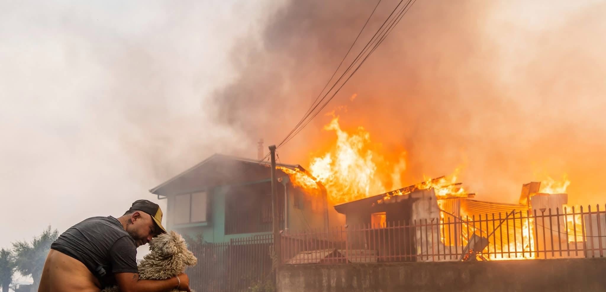 Incendios forestales en el sur de Chile: hay al menos 16 muertos y más ...