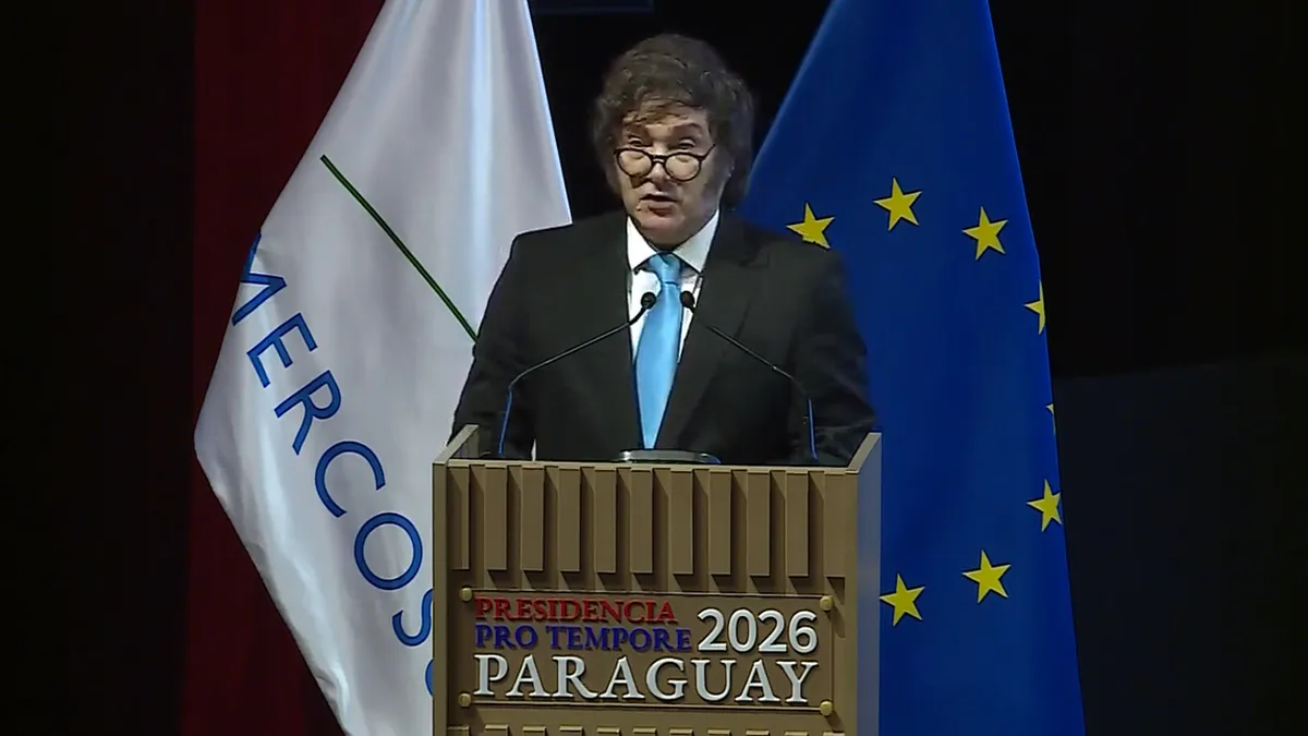 Milei anunció que enviará al Congreso el acuerdo Mercosur–UE para su ...