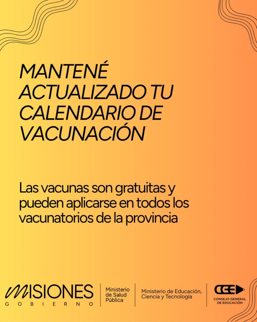 El Ministerio de Educación insta a completar las vacunas obligatorias ante el inicio de clases imagen-10