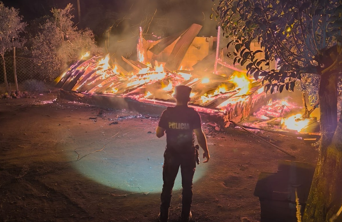 Una mujer murió en Dos de Mayo tras el incendio de su vivienda