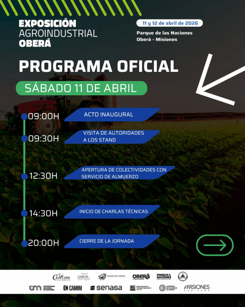 La Expo Agroindustrial pisa fuerte en Oberá: se vienen jornadas de innovación, negocios y más de 120 expositores imagen-65