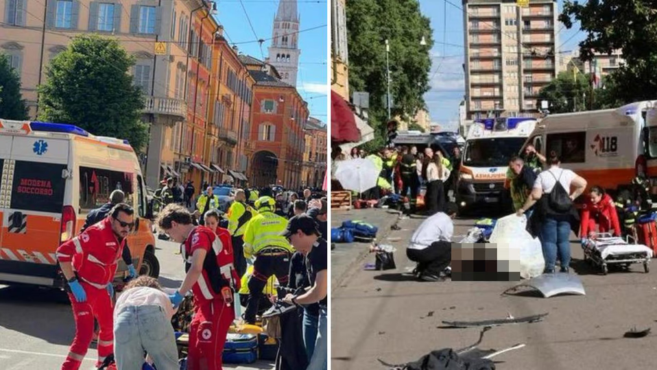 Siete heridos tras un violento atropello masivo en una ciudad del norte ...