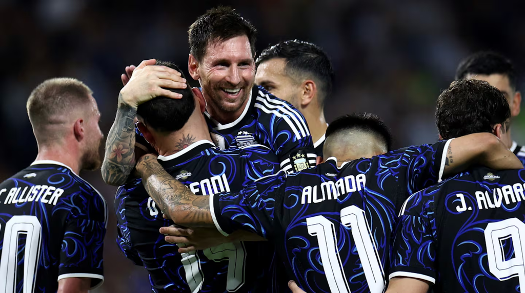 Argentina jugará con la camiseta alternativa