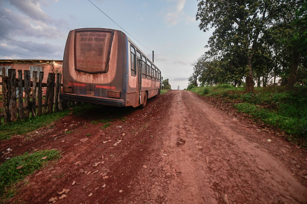 Yerbateros - desregulación yerbatera - Inym - Yerba mate- Milei en Iguazú Misiones - productores yerbateros- tractorazo - Foto Marcos Canal Doce Otaño septiembre 2026