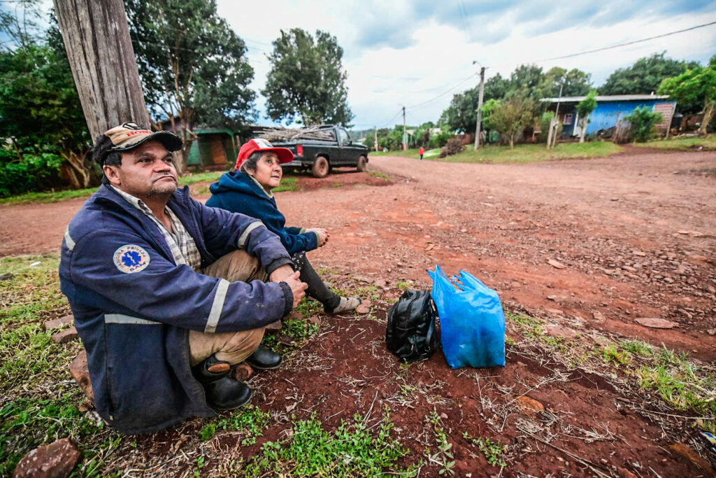 Yerbateros - desregulación yerbatera - Inym - Yerba mate- Milei en Iguazú Misiones - productores yerbateros- tractorazo - Foto Marcos Canal Doce Otaño septiembre 2026