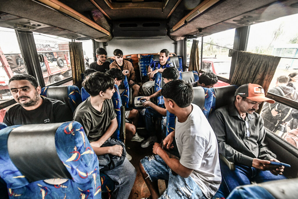 Yerbateros - desregulación yerbatera - Inym - Yerba mate- Milei en Iguazú Misiones - productores yerbateros- tractorazo - Foto Marcos Canal Doce Otaño septiembre 2026