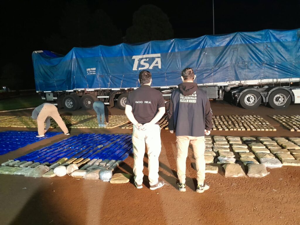Dos toneladas de marihuana abrieron la pista que desarticuló una organización narco entre Misiones y Buenos Aires